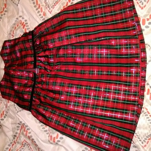 🌼George Christmas Dress with Black Suede Sweater - Picture 6 of 6